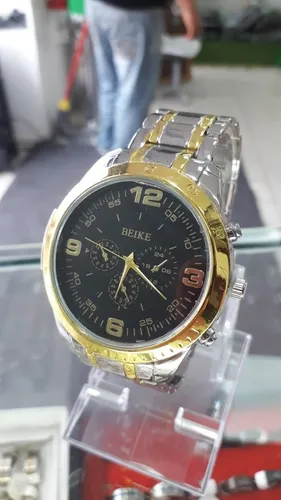 Reloj beike dorado clearance