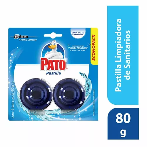 Blíster con 2 pastillas azules desinfectantes para tanque WC, Pastillas  Para Baño, 57021