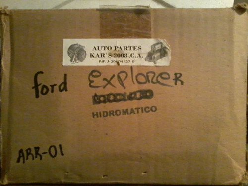 Arranque Arr-01 / Ford Explorer