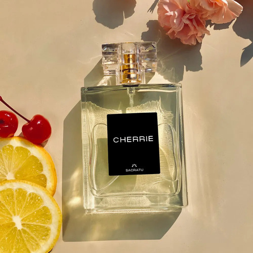 Cherrie Perfume Feminino Sacratu Marcas Alta Fixação 100ml