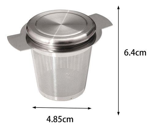 2 Colador Infusor De Té Colador De Té De Reutilizable