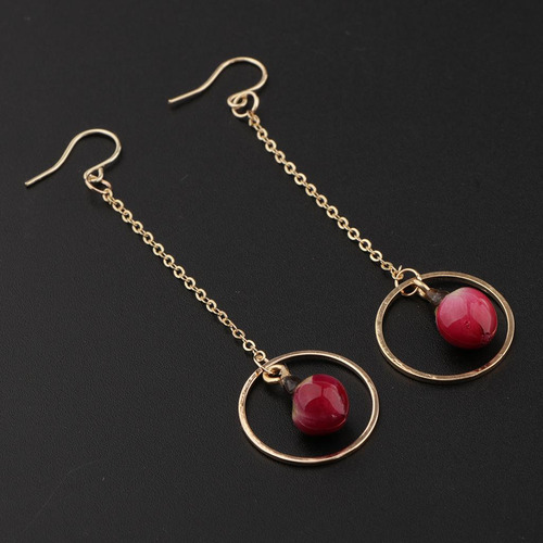 Pendientes Colgantes Geométricos De Moda , Joyas De Metal