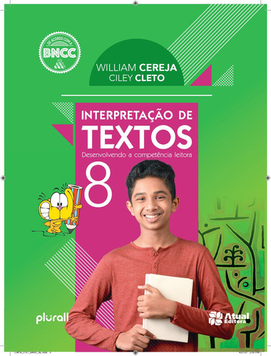 Interpretação de textos - 8º ano, de Cereja, William. Editora Somos Sistema de Ensino, capa mole em português, 2021