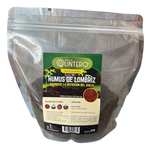 Humus De Lombriz Quintero 1 Litro