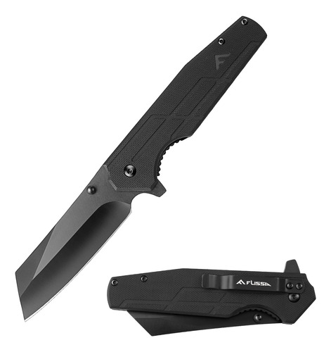 Cuchillo De Bolsillo Plegable 9 Cm Mango G10 Exterior