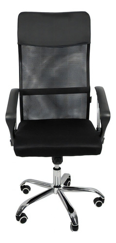 Cadeira Executiva Presidente Ergonomica Com Relax Mersh Cor Preto Material Do Estofamento Mersh