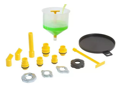 Kit De Embudo De Refrigeración Para Radiador De Coche De 15