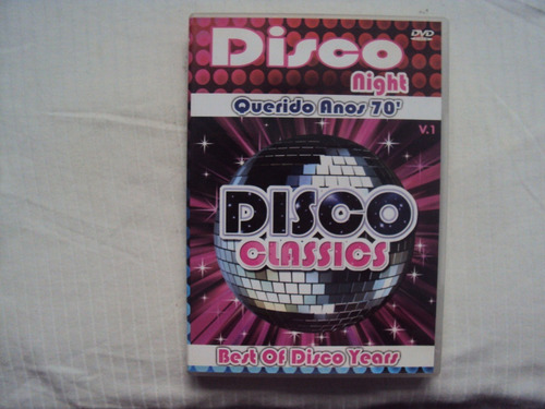 Dvd Disco Night Querido Anos 70 Disco Classics E8b2 (Usado)