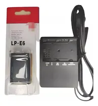 Comprar Carregador+bat-eria Lp-e6 Compativel Canon Eos 5d 70d 60d 