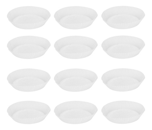 Forro De Papel Branco Branco Para Fritadeira 50 Unidades, Re
