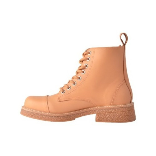 Borcegos Botinetas Cordones De Mujer De Cuero Marba -ferraro