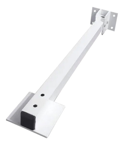 20pcs Suporte Sensor Barreira Infra Alumínio Câmera 1mt Cftv Cor Branco