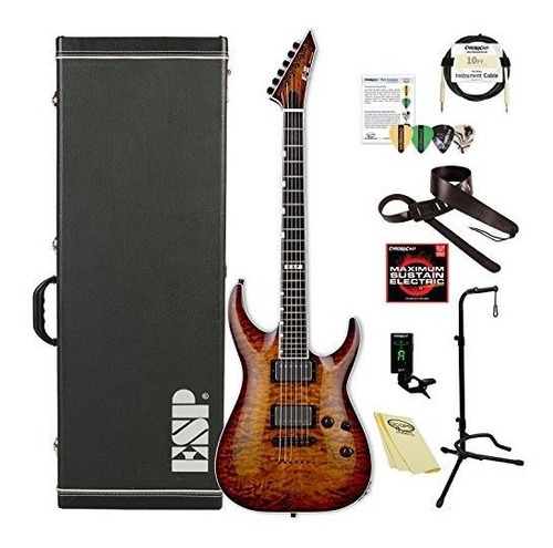 Kits De Guitarra Eléctric Esp Eiihorntiitesb Horizon Series 