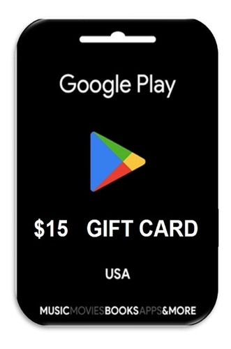Tarjeta Google Play Usa - 15 Usd - Saldalo