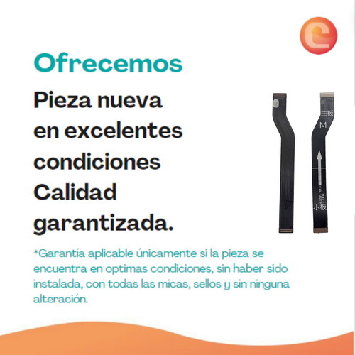 Flex Conector Interconexión Main Huawei Y9 2019 Jkm-lx1