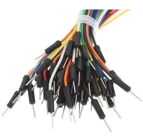 65 Cables Para Protoboard Macho Macho Estandar Jump Wire