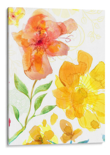 Canvas Lab Cuadro Flores En El Sol I 75x100