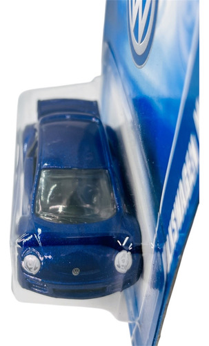 Hot Wheels Vw Beetle Cup Con Blister Protector Escala 1:64 Azul