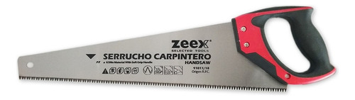 Serrucho Carpintero Mango Plástico Soft Grip 20 PuLG Zeex