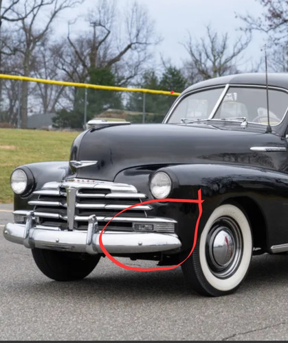 Marcos Luces De Posición Delanteras Chevrolet 1947 1948.