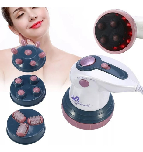 Masajeador eléctrico portátil para cervical Genérica Masajeador Infrarrojo blanco