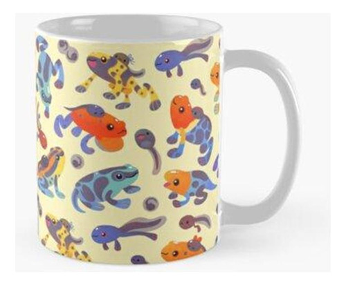 Taza Ranas Venenosas - Amarillas Calidad Premium