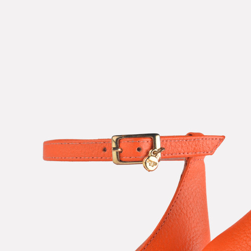 Sandalias Cuero Mujer Taco Fino - Jolie - Ferraro