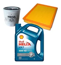 Comprar Kit Filtros Wega + Aceite 10w40 Shell Hx7 4 Lts Ford Ka 1.0