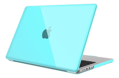 Funda Protector Carcasa Para Macbook Air 13 M3 A3113 M2a2681 Celeste M2 A2681/m3 A3113