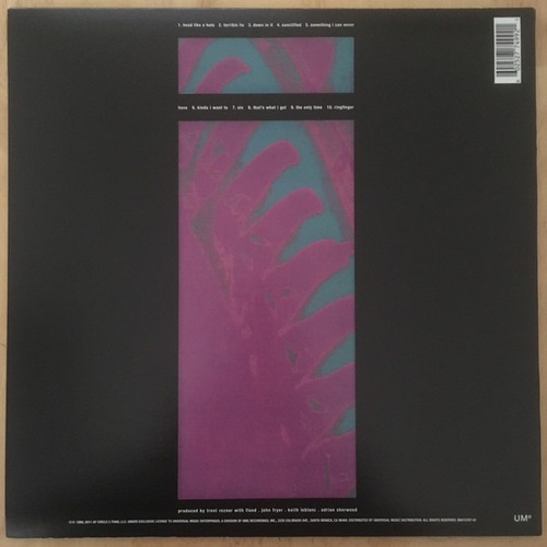 Imagen 2 de 5 de Nine Inch Nails Pretty Hate Machine Vinilo Rock Activity