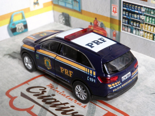 Miniatura Viatura Prf - Polícia Rodoviária Federal - Metal