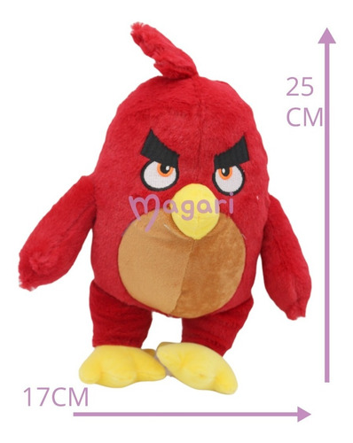 Peluches Angry Birds Pájaro Rojo Solo