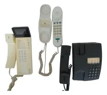 Comprar Teléfonos C\u002Fcable Fijos Línea Lote X 3 - Funcionando