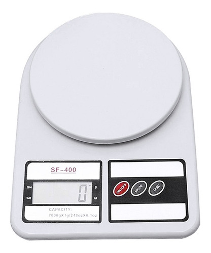 Báscula De Cocina 10 Kg Digital Blanco - Ba3100