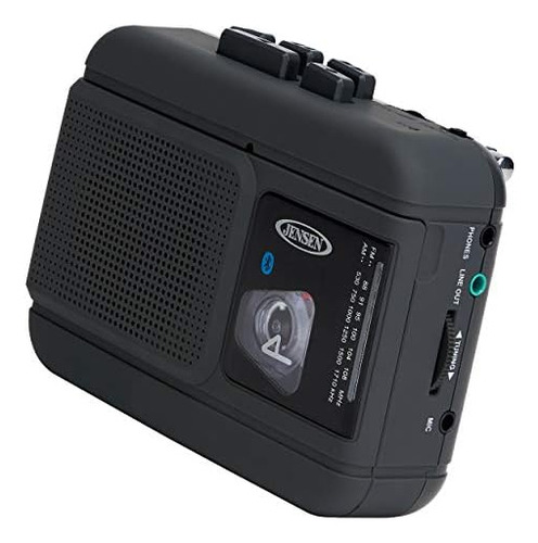 Jensen Mcr-60 Mcr-60 Casete Personal Portátil Con Radio, Blu