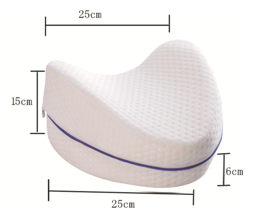 Cojín Ortopédica Viscoelastica Para Piernas Rodilla