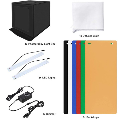 Imagen 2 de 7 de Caja De Luz Para Fotografia Estudio Fotografico Profesional
