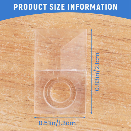 Xinnuo Kit De 22 Clips Para Sujetar Espejos, Plástico