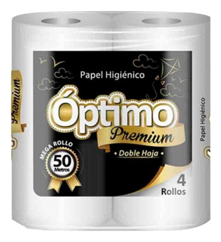 Papel Higienico Optimo Premium Doble Hoja 50 Mts 