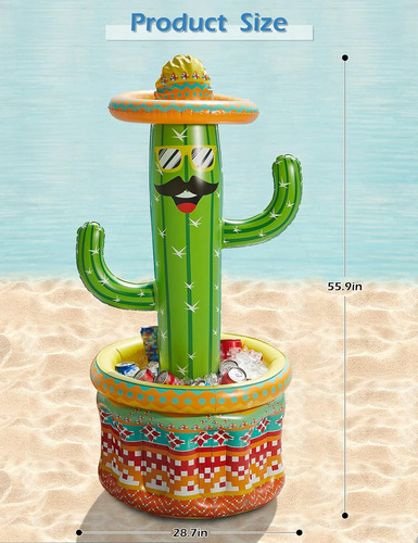 Hielera Inflable Para Fiesta En La Piscina