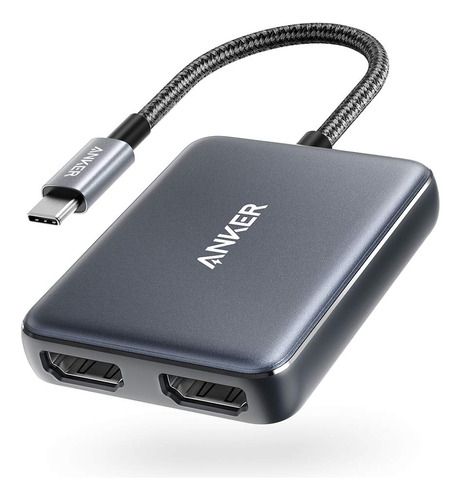 Adaptador Usb Anker C A Dual Hdmi, Adaptador Usb C Compacto