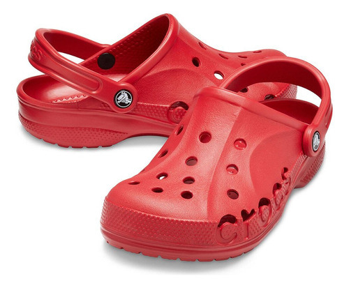 Sandalia Crocs Original Crocband Baya Clog Rojo Unisex