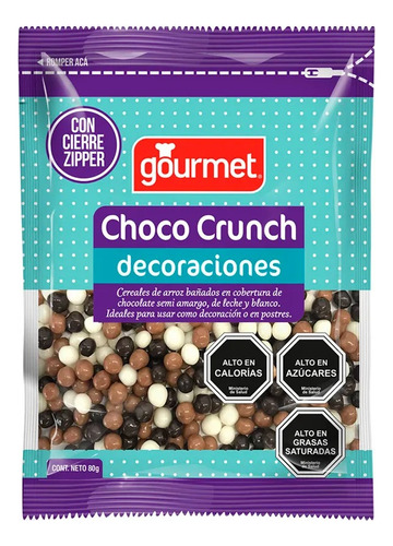 Choco Crunch Mostacilla  Sprinkles  Gourmet 80gr