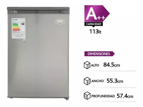 Frigobar Maigas 113 Litros Color Gris