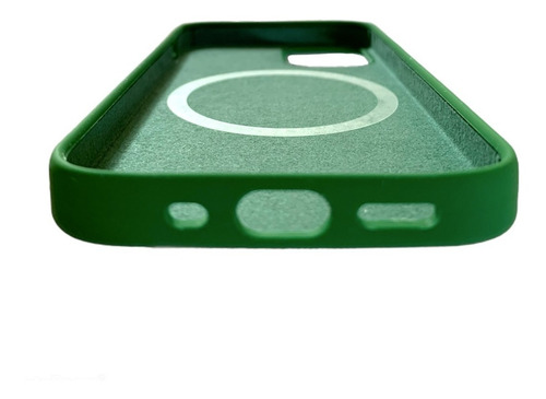 Imagen 3 de 10 de Funda Para iPhone Magsafe Magnética Silicona Case Protector