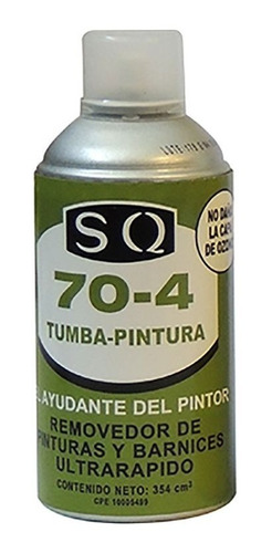 Tumba Pintura Spray 354 Cm3  Sq Removedor De Pintura