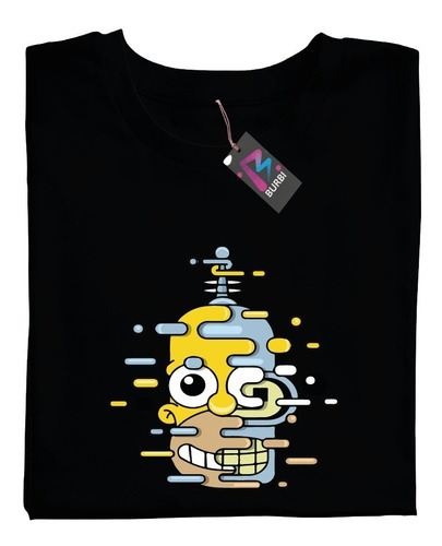 Remera Homero Bender, Simpsons Y Futurama