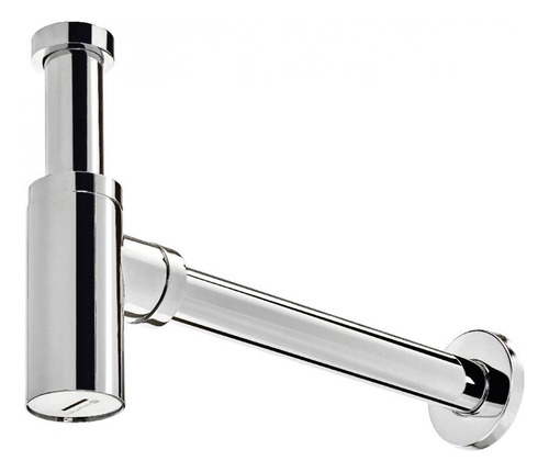 Sifón Rígido Metal Bacha Baño Desagüe Caño Recto Cilindrico