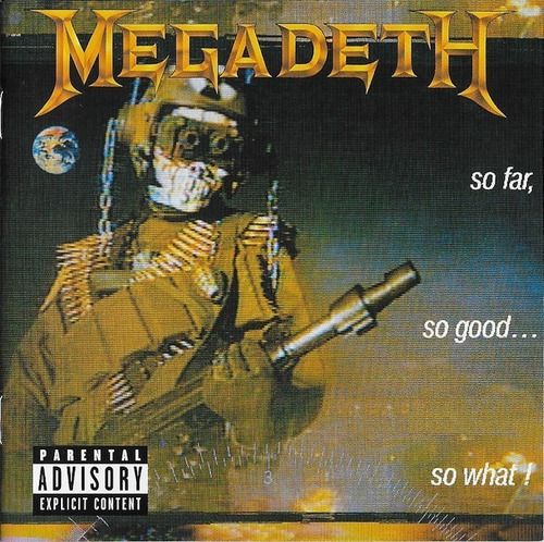 Megadeth So Far So Good So What Cd Nuevo Musicovinyl