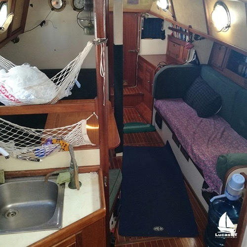 Velero Oceánico De Acero 34ft